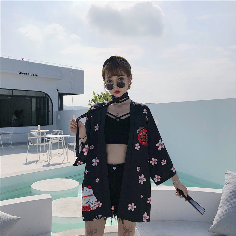 Traditional Stylish Japanese Kimono Collection Wakaii
