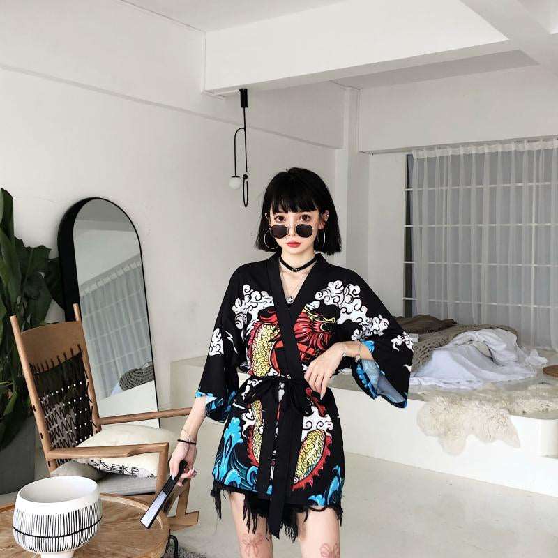 Traditional Stylish Japanese Kimono Collection