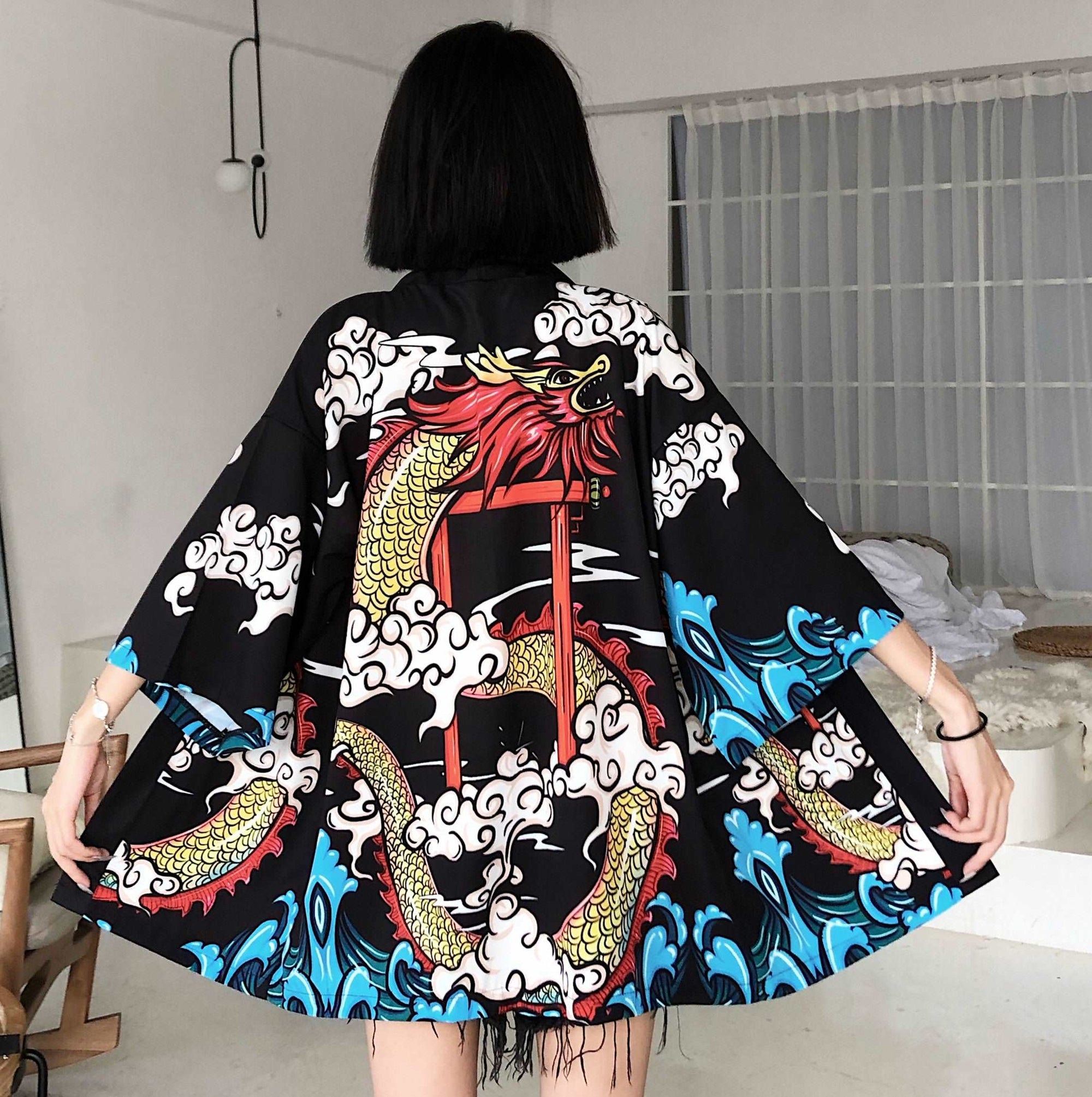 Traditional Stylish Japanese Kimono Collection