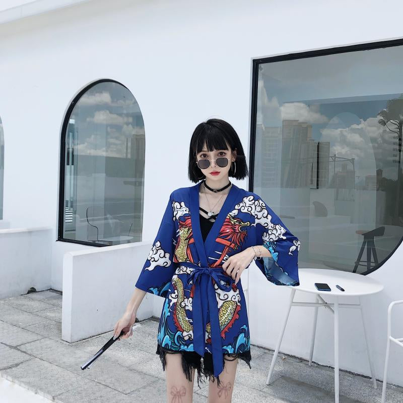 Traditional Stylish Japanese Kimono Collection Wakaii