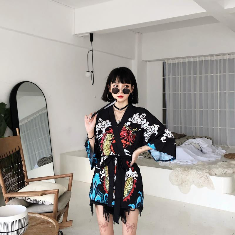Traditional Stylish Japanese Kimono Collection Wakaii