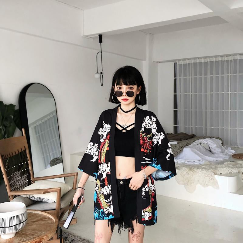 Traditional Stylish Japanese Kimono Collection Wakaii