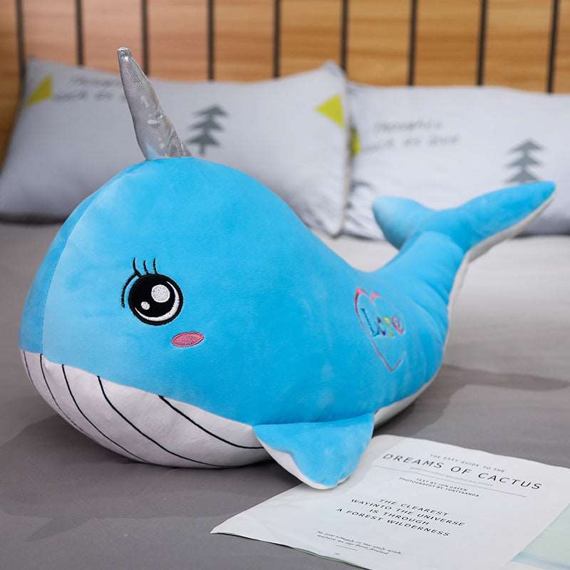 Wally & Glam the Stylish Kawaii Whale Duo Plushies Wakaii