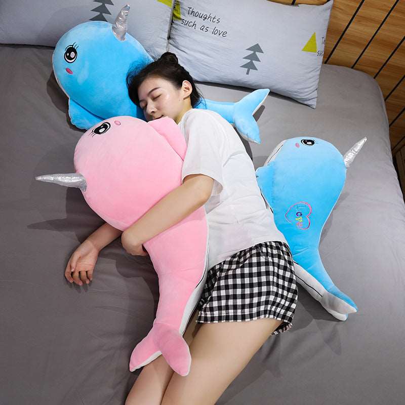 Wally & Glam the Stylish Kawaii Whale Duo Plushies Wakaii