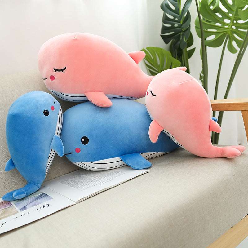 Winky & Snoozy The Charming Whale Plushies Wakaii