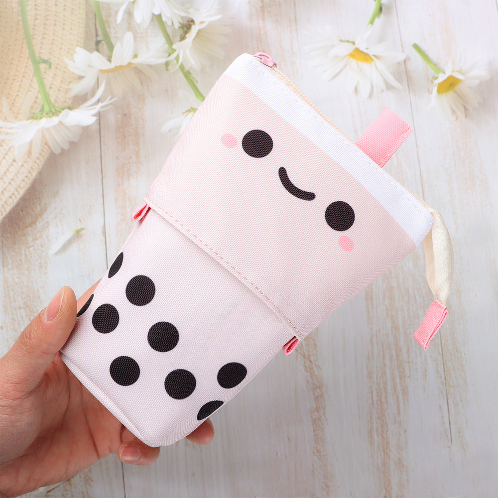 Kawaii Boba Milk Tea Pencil Cases