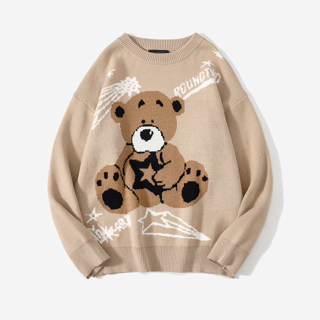 Bear-y Cozy Kawaii Sweater