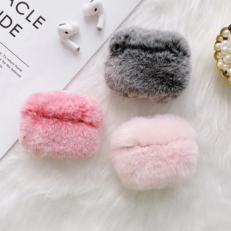 Kawaii Fuzzy AirPod Cases