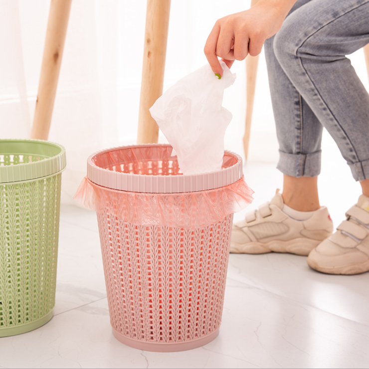 Kawaii Colorful Trash Cans