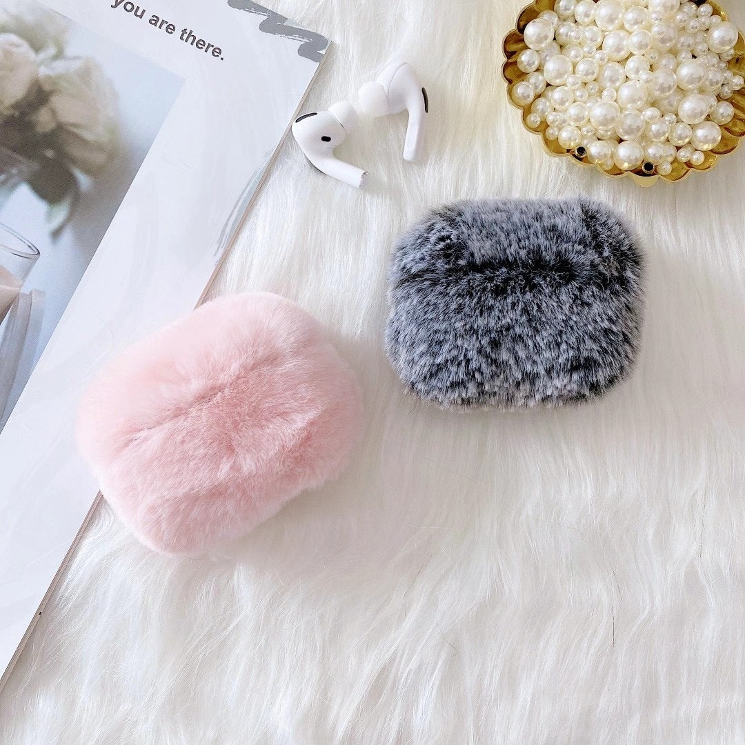 Kawaii Fuzzy AirPod Cases