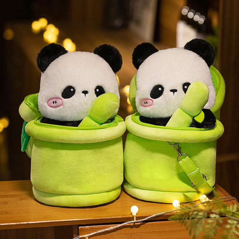 Kawaii Bamboo Panda Plushie