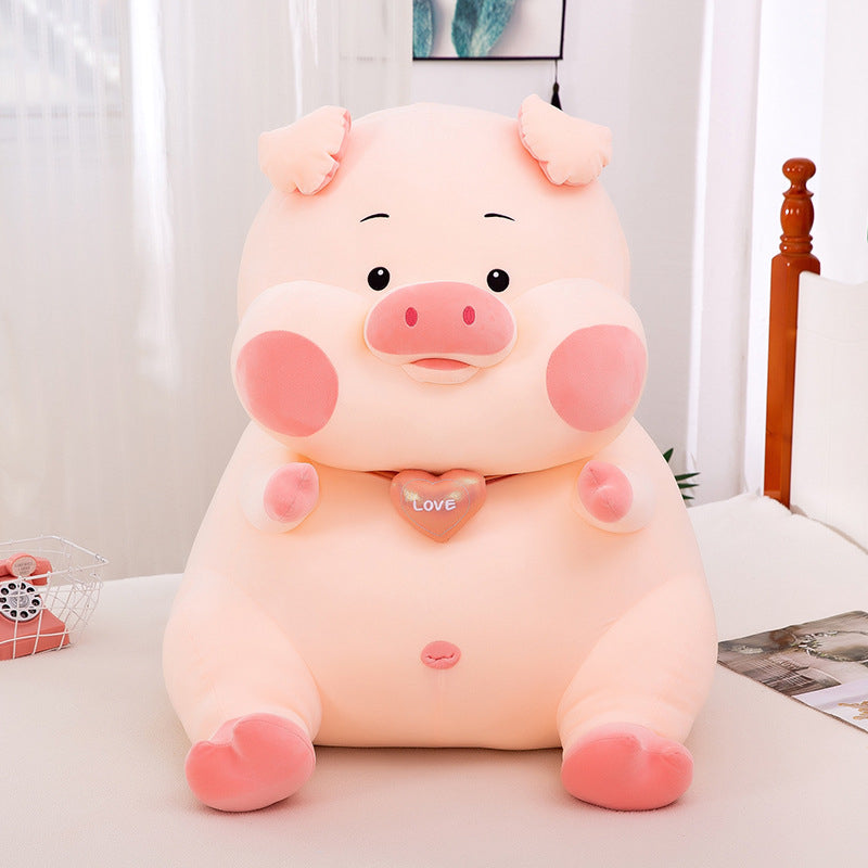 Lovey The Kawaii Squishy Pig Plushie