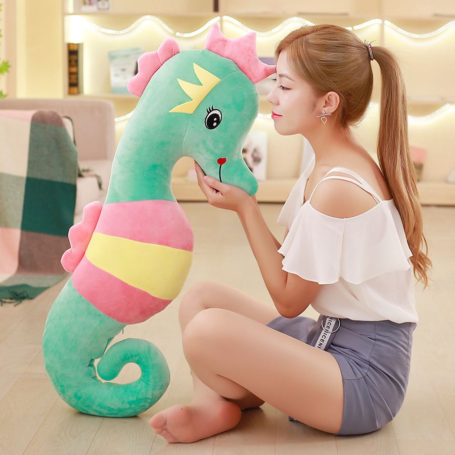 Kawaii Colorful Seahorse Plushies