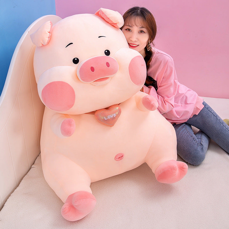 Lovey The Kawaii Squishy Pig Plushie