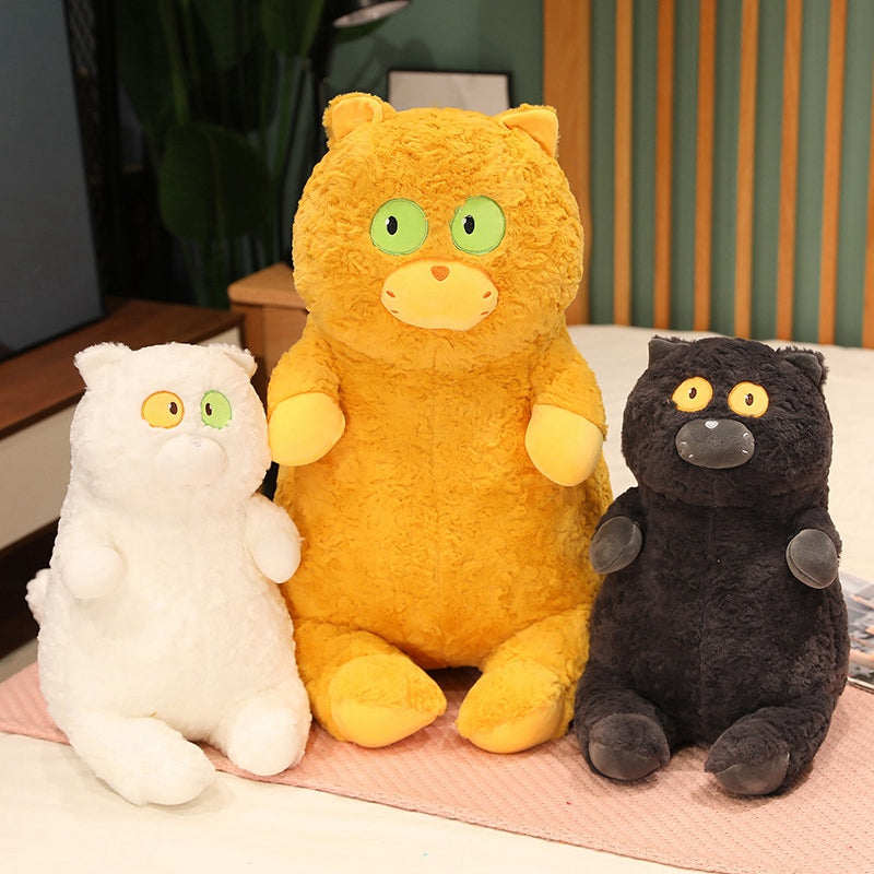 Kawaii Big-Eyed Cat Plushies