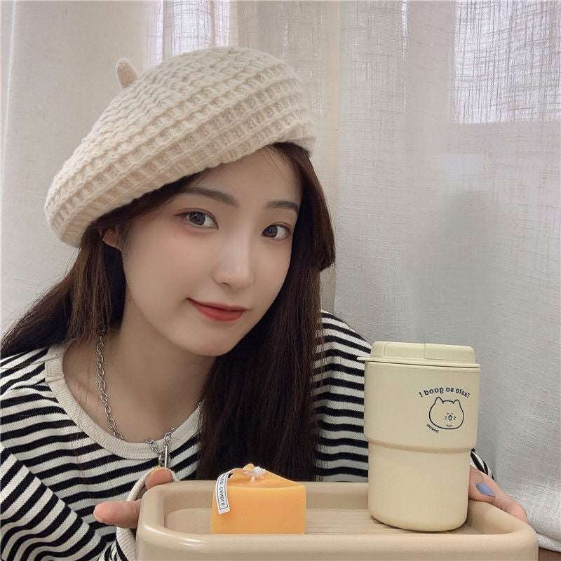 Cozy Kawaii Wool Beret Collection Wakaii