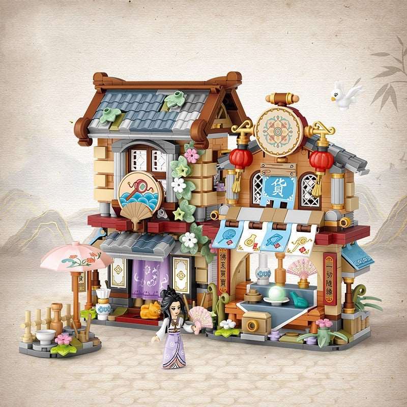 Children's Small Particle Assembly Block Model Wakaii