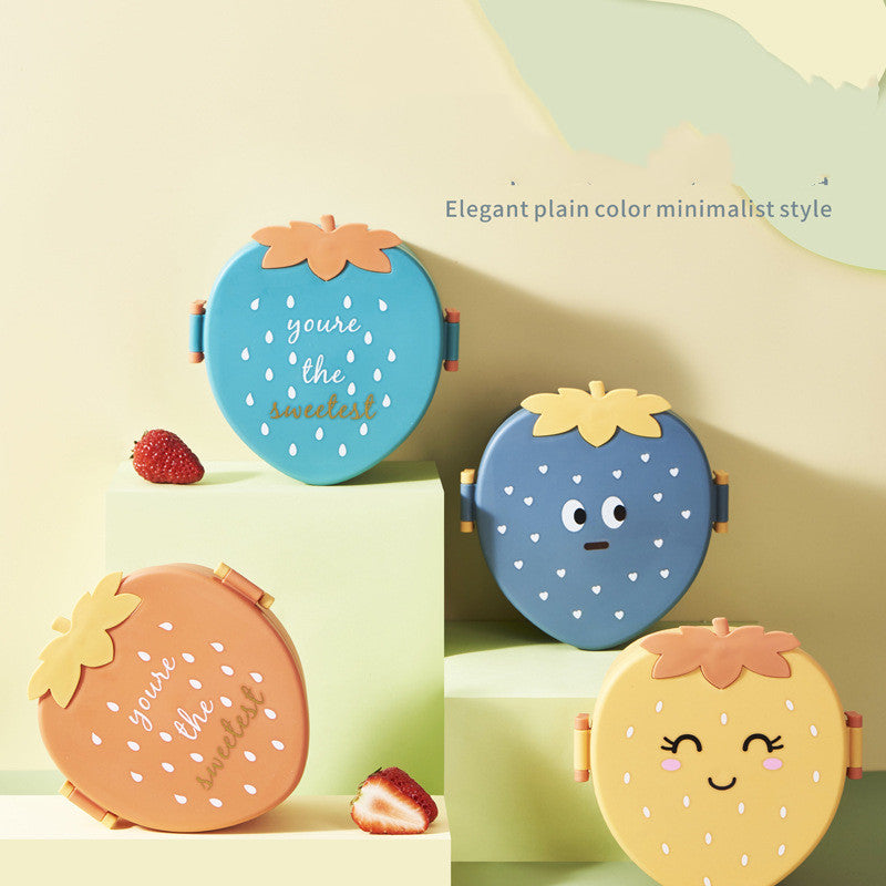 Creative Strawberry Bento Box Wakaii