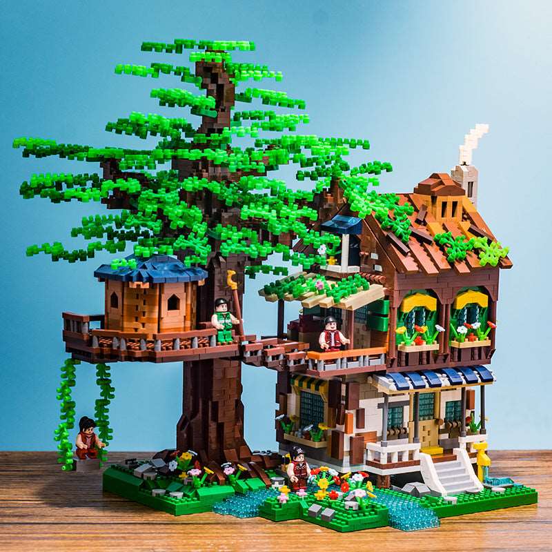 Enchanted Getaway Treehouse Building Blocks - Wakaii