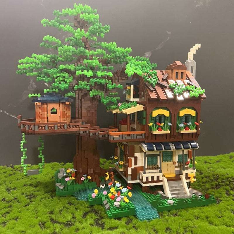 Enchanted Getaway Treehouse Building Blocks - Wakaii