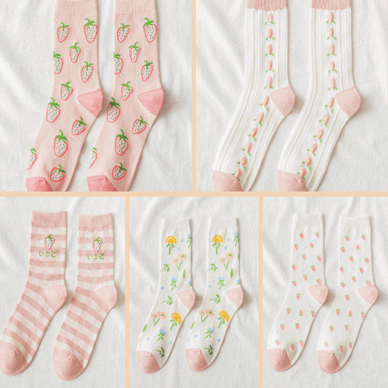 Enchanting Kawaii Socks Collection