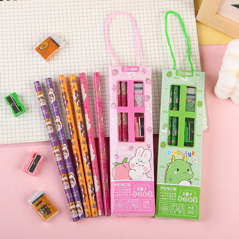 Fashion Personalized Portable Stationery Set Wakaii