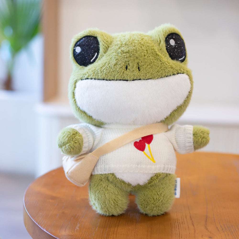 Frankie The Kawaii Frog Plushie Wakaii