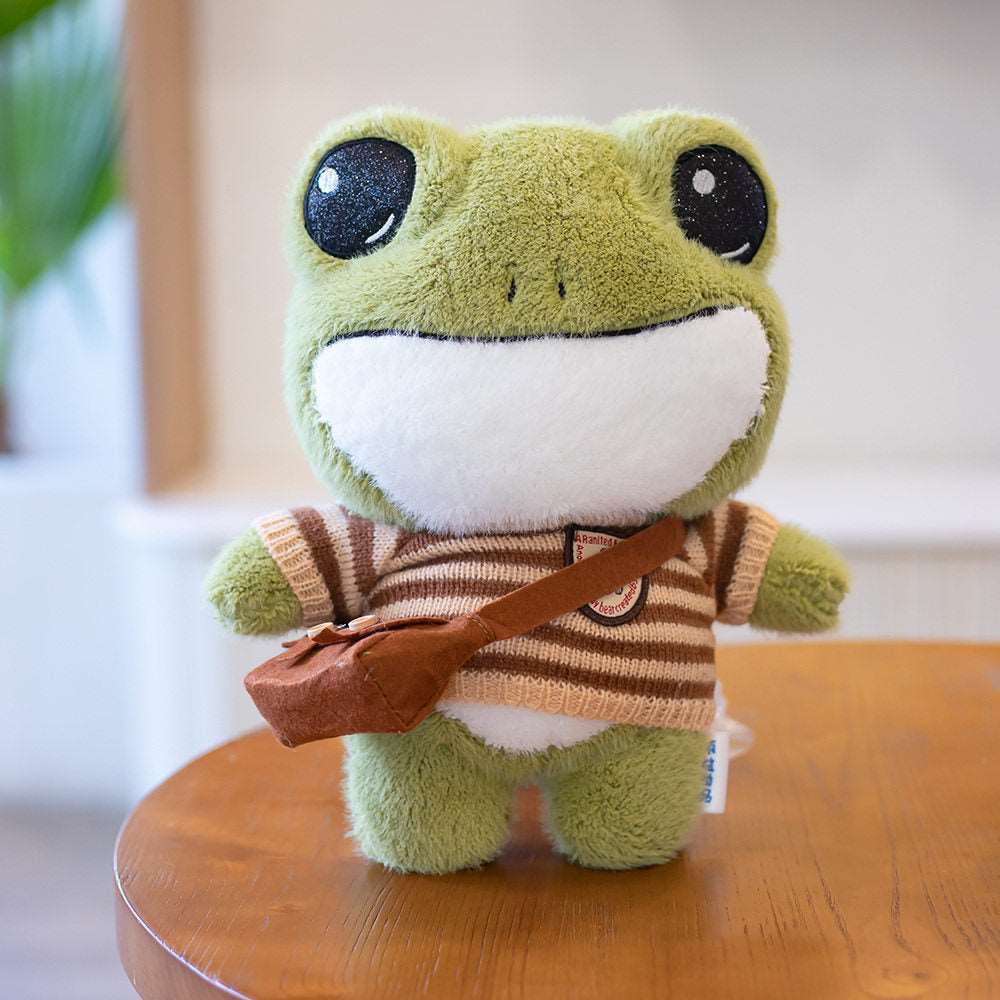 Frankie The Kawaii Frog Plushie Wakaii