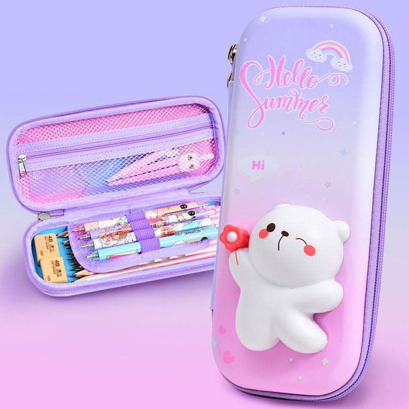 Kawaii 3D Pencil Case Collection Wakaii