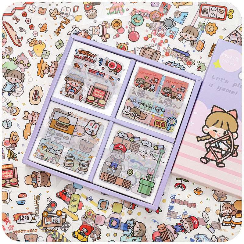 Kawaii Adventure Sticker Collection Wakaii