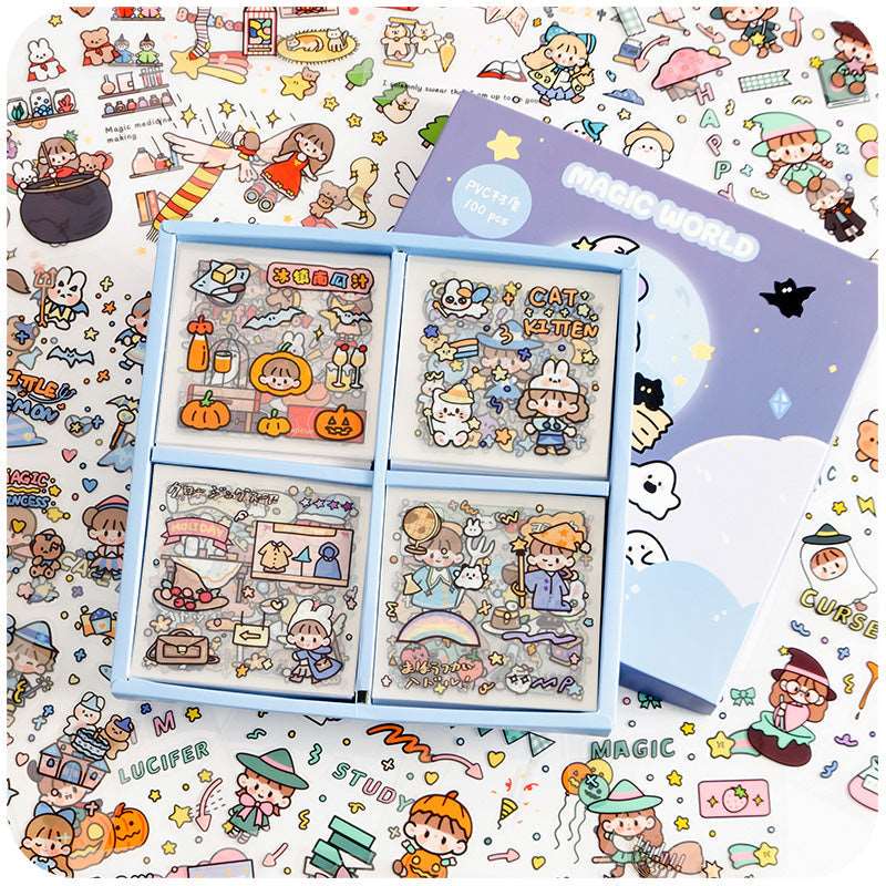 Kawaii Adventure Sticker Collection Wakaii
