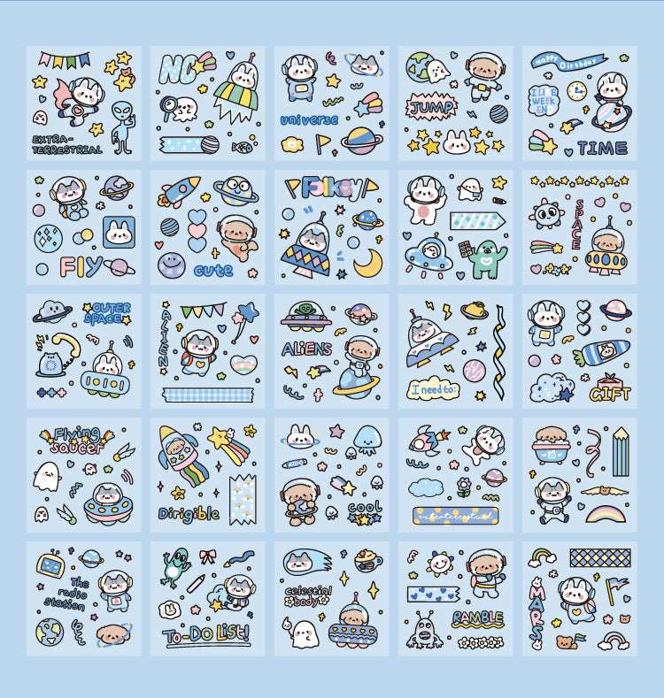 Kawaii Adventure Sticker Collection Wakaii
