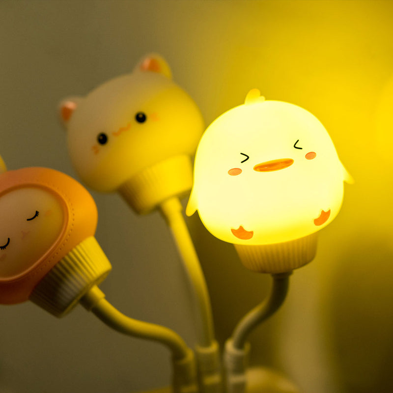 Kawaii Animal Buddies Plug-in Night Lights Wakaii