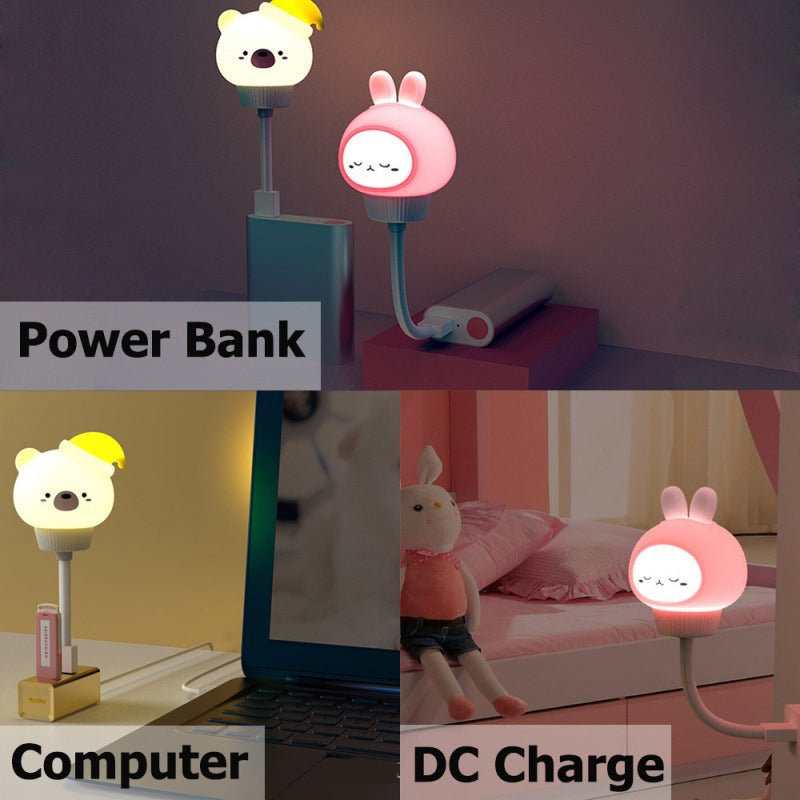 Kawaii Animal Buddies Plug-in Night Lights Wakaii