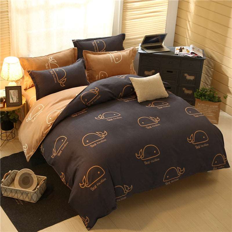 Kawaii Bear & Whale Bedding Sets