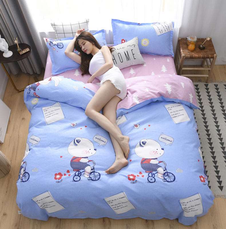 Kawaii Bear & Whale Bedding Sets