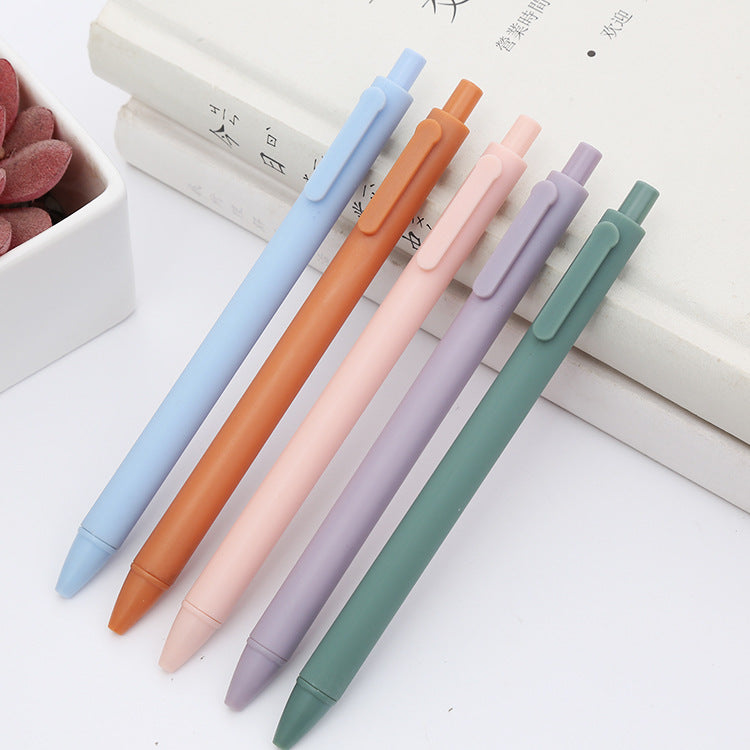 Kawaii Black Ink Pastel Pens Wakaii