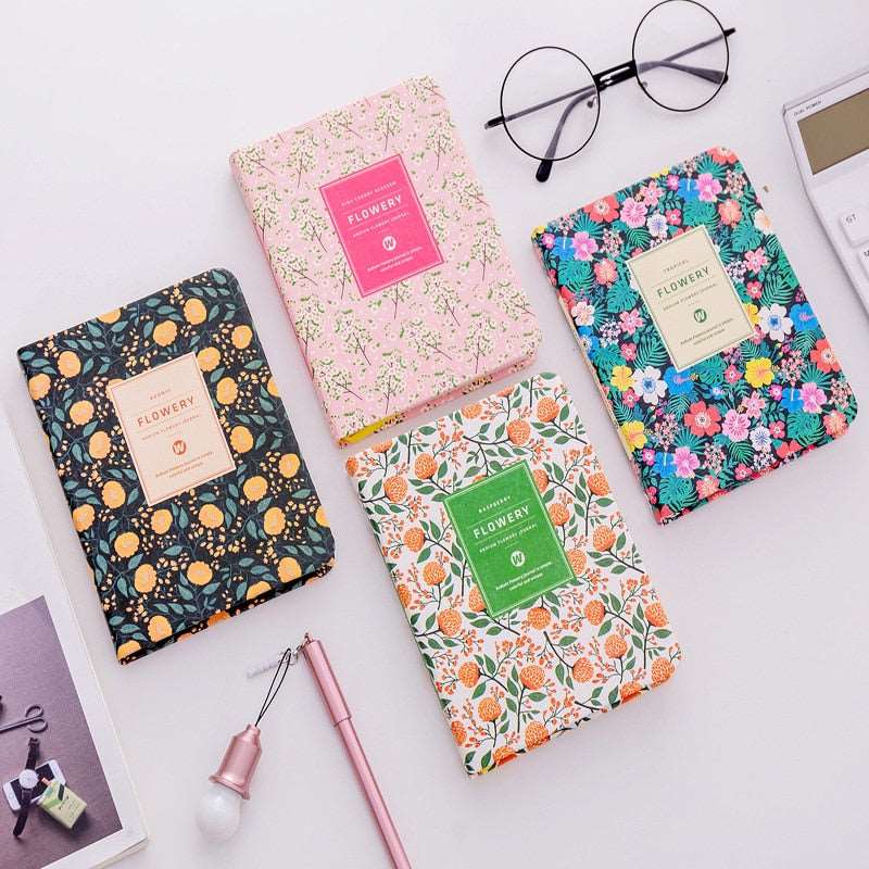 Kawaii Blooming Flowery Notebook