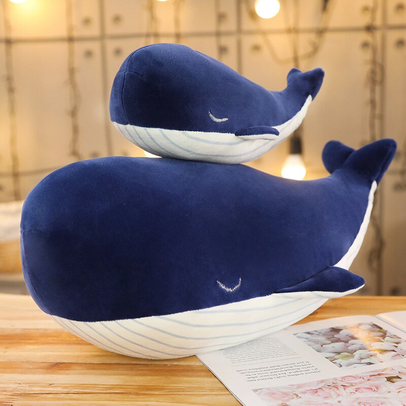 Kawaii Blue Whale Plushies Wakaii
