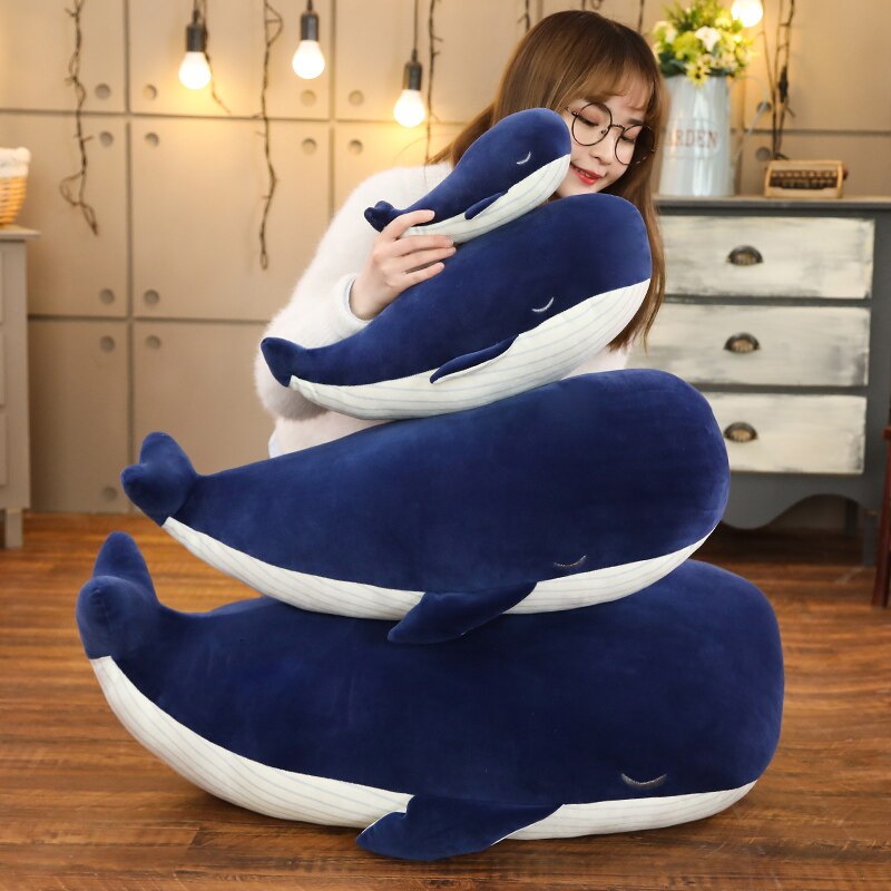 Kawaii Blue Whale Plushies Wakaii