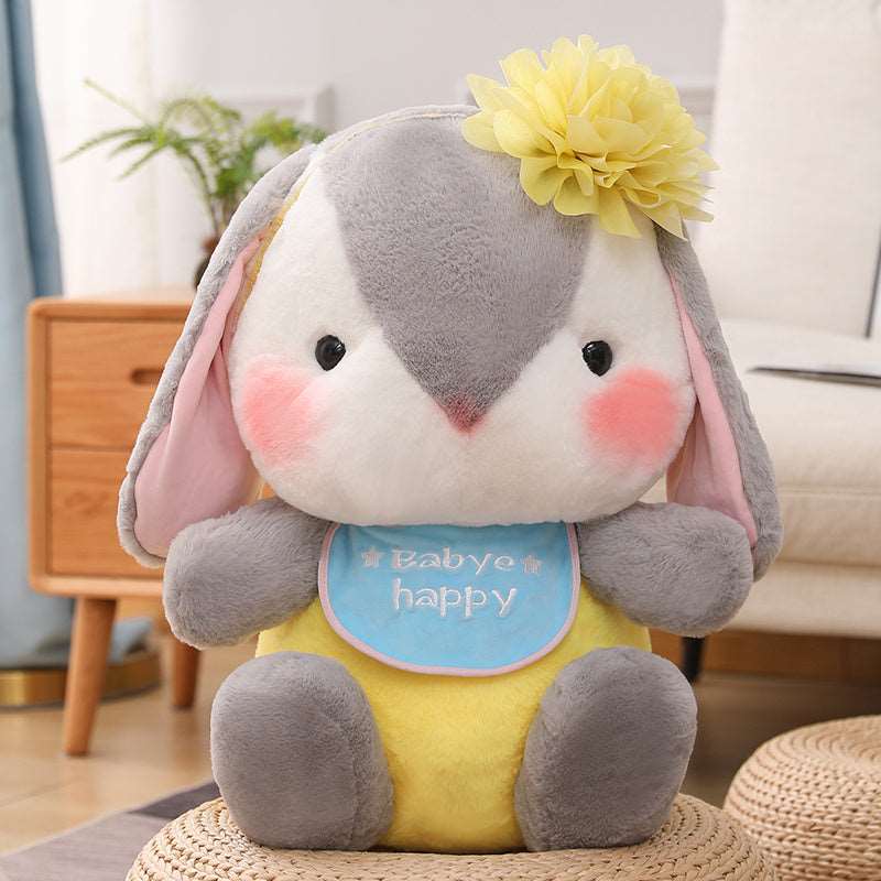 Kawaii Blushing Long Ear Bunny Plushies Wakaii