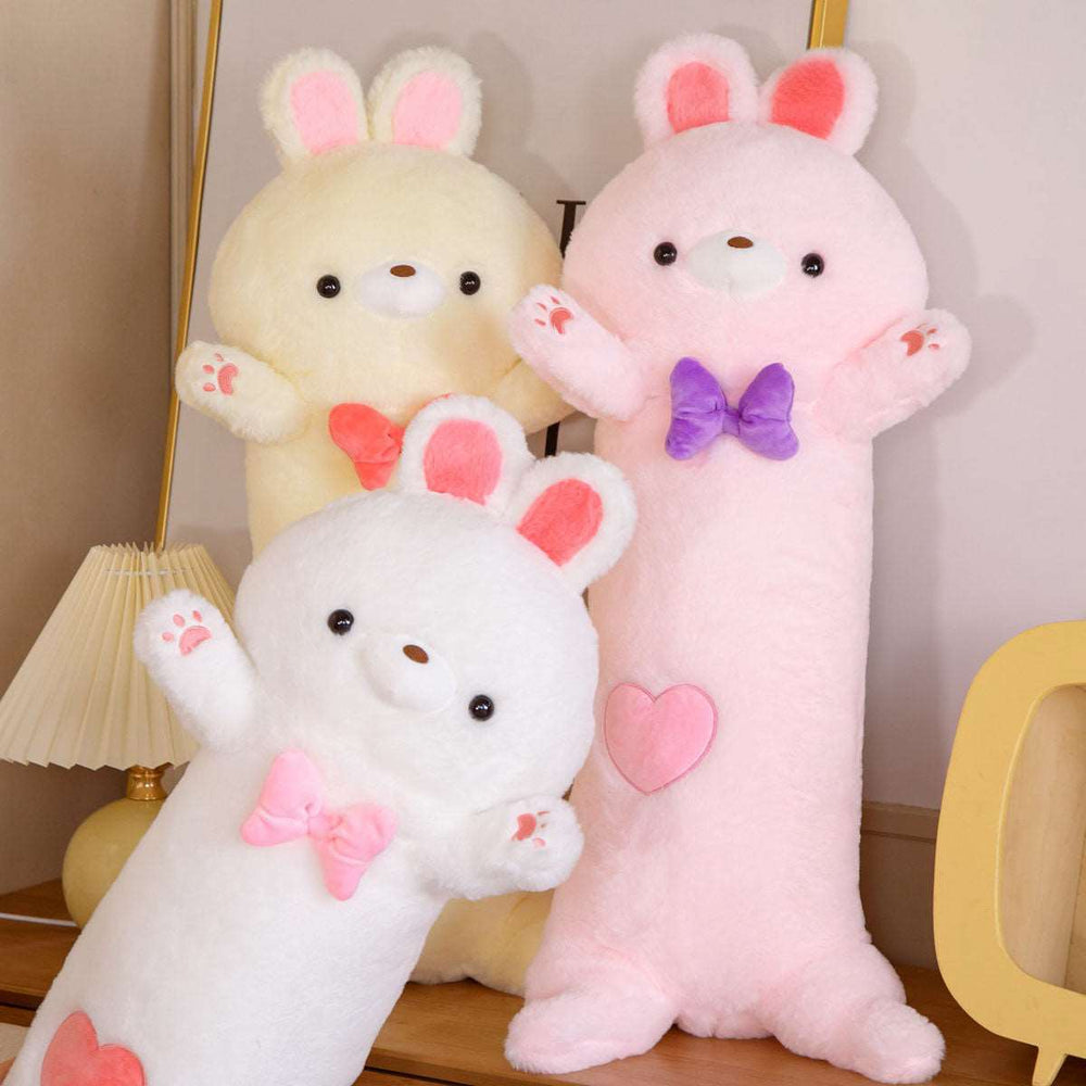 Kawaii Bow Tie Bunny Plushies