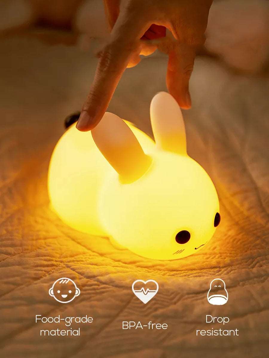 Kawaii Bunny LED Night Light Wakaii