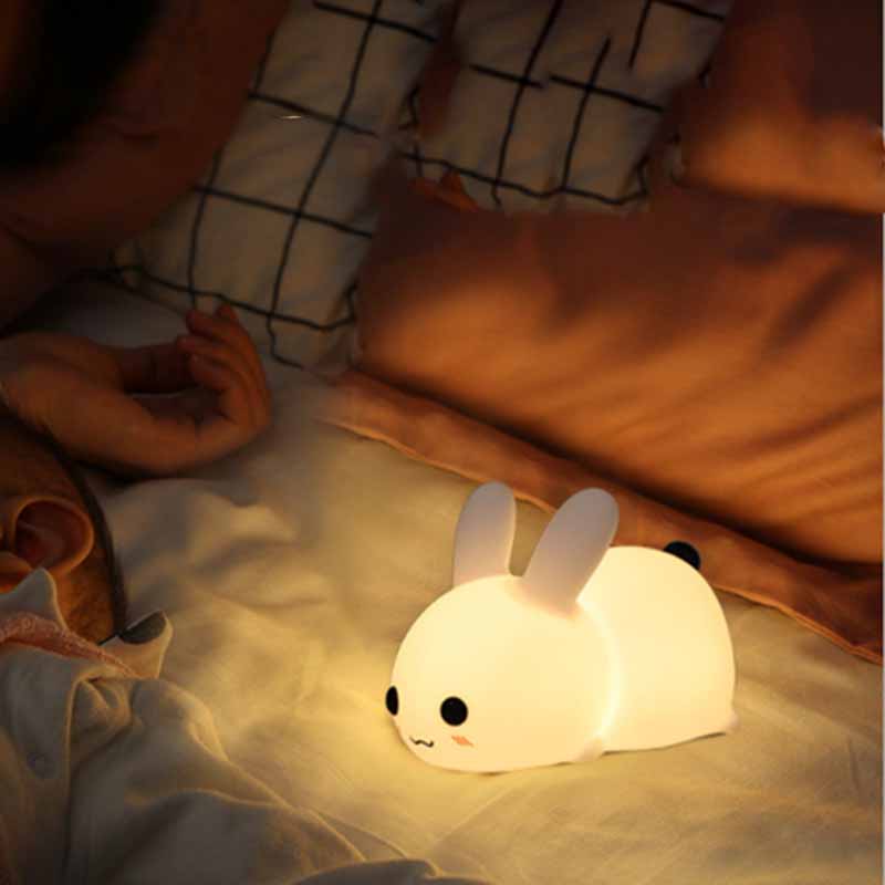 Kawaii Bunny LED Night Light Wakaii