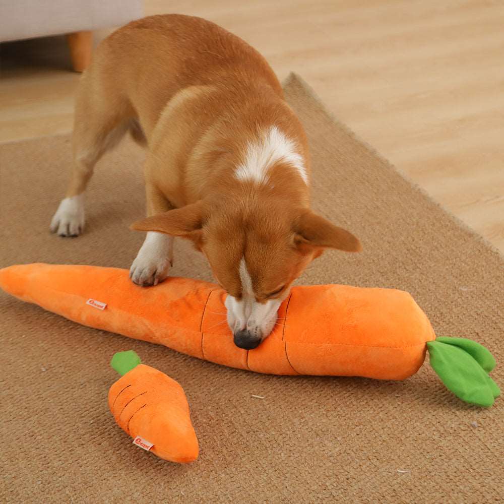 Kawaii Carrot Dog Toy Wakaii