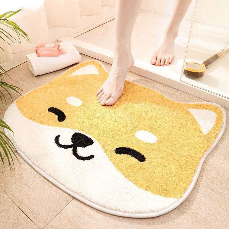 Kawaii Cat & Dog Bathroom Mats