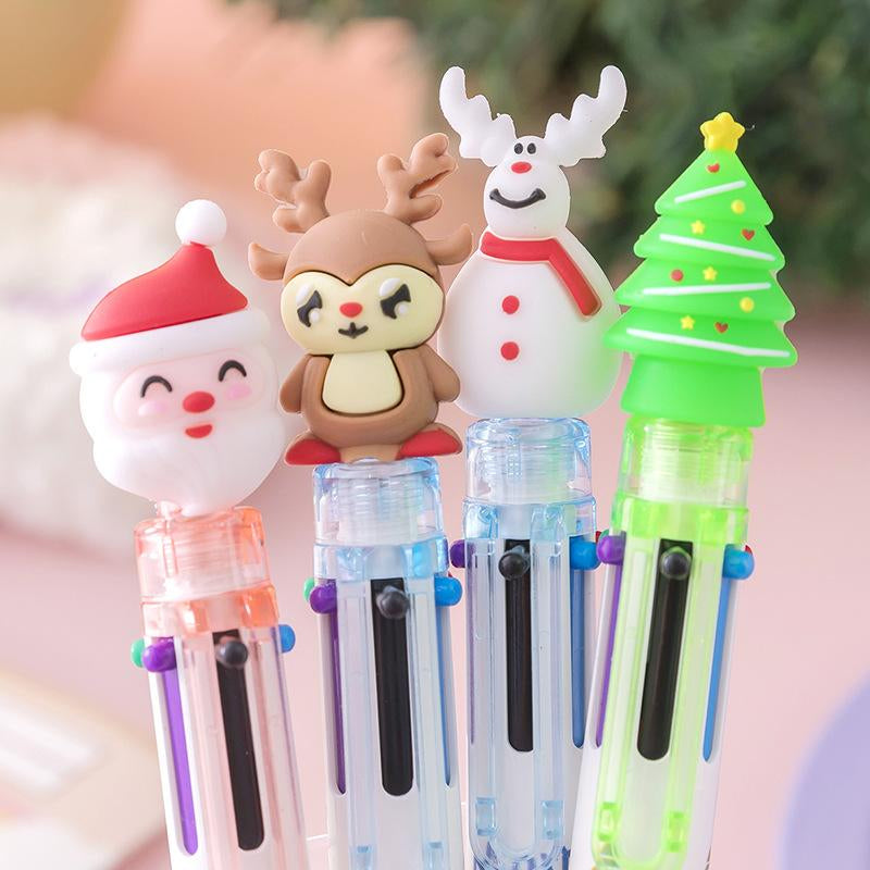 Kawaii Christmas MultiColor Pens Wakaii