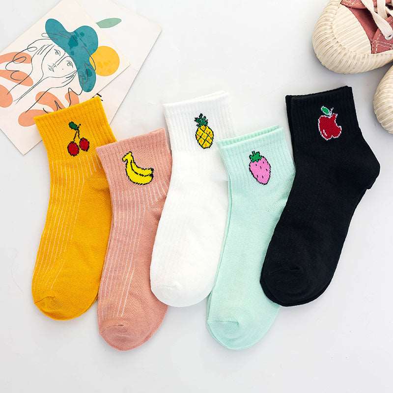 Kawaii Colorful Sock Collection Wakaii