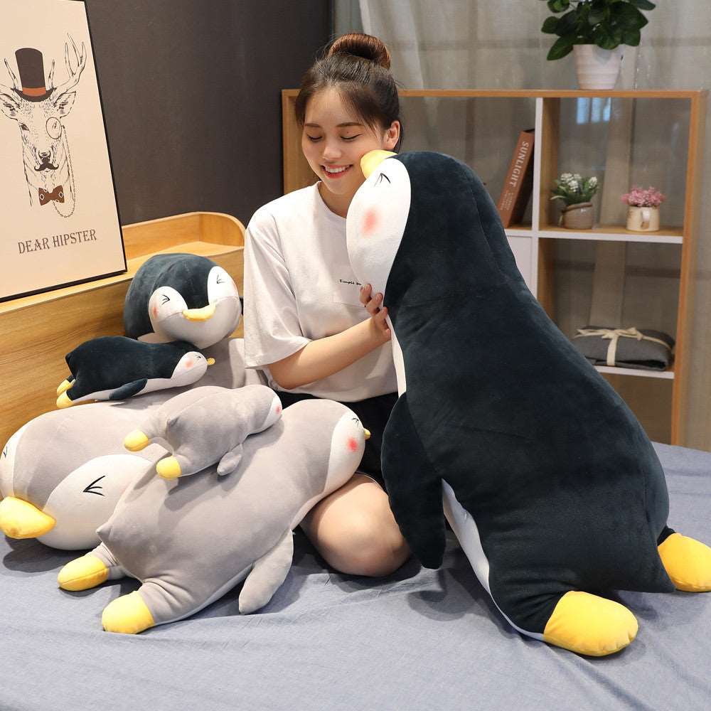 Kawaii Cozy Red-Cheeks Penguin Plushies Wakaii