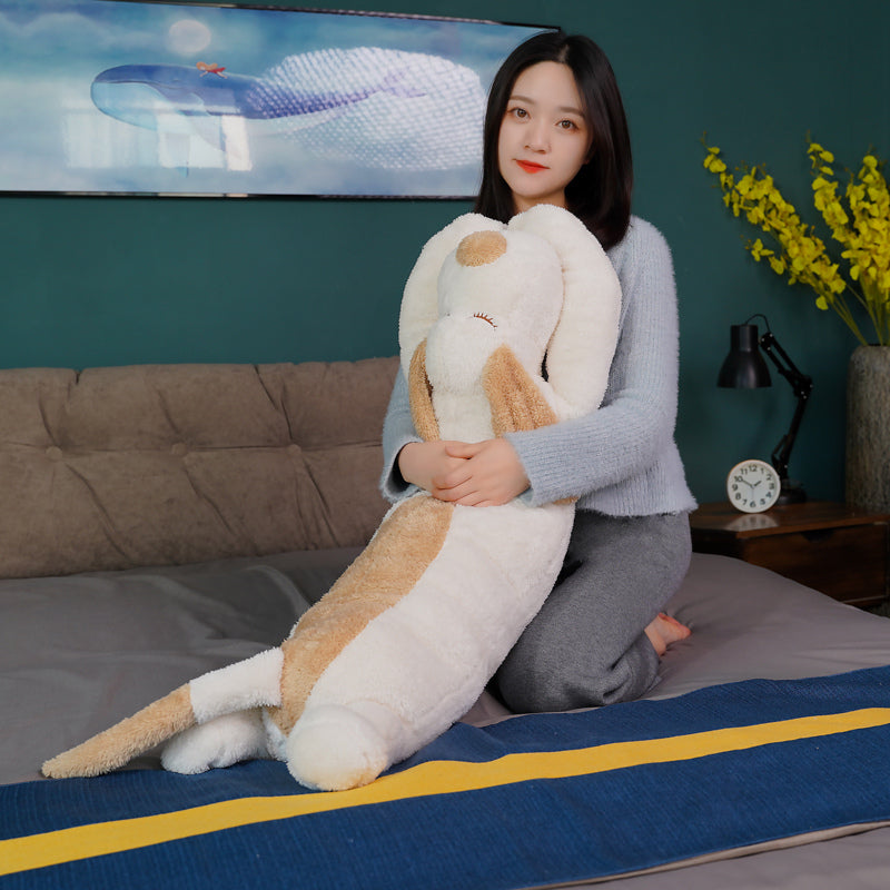 Kawaii Cuddle Long Dog Plushies Wakaii